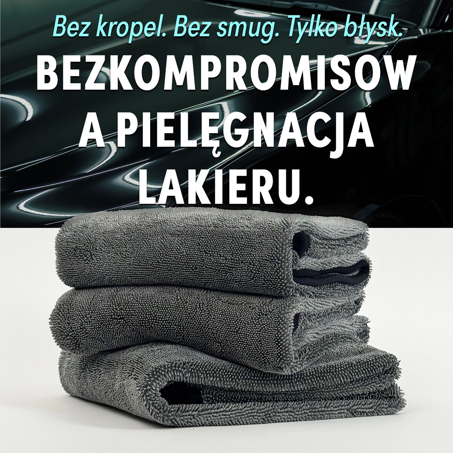 DryMaster ściereczka z mikrofibry do suszenia samochodu - 60x90cm