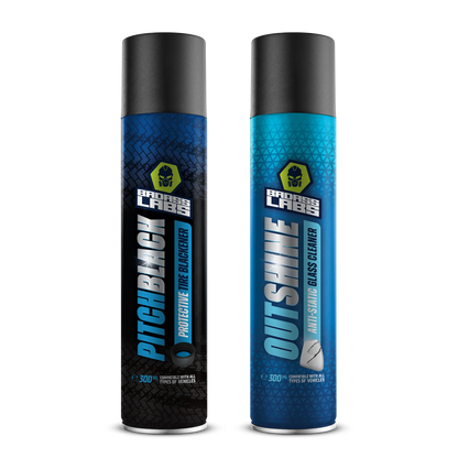 Essential Pack - Aktywna Pianka do Czyszczenia Szyb i Spray Ochronny do Opon na Bazie Silikonu