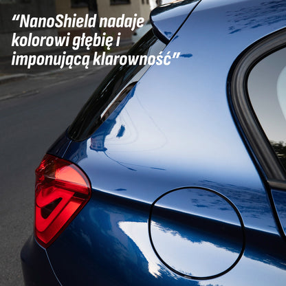 NanoShield - Spray z Grafenem, Warstwą Ceramiczną i Silikonem do Polerowania i Ochrony Lakieru Samochodowego