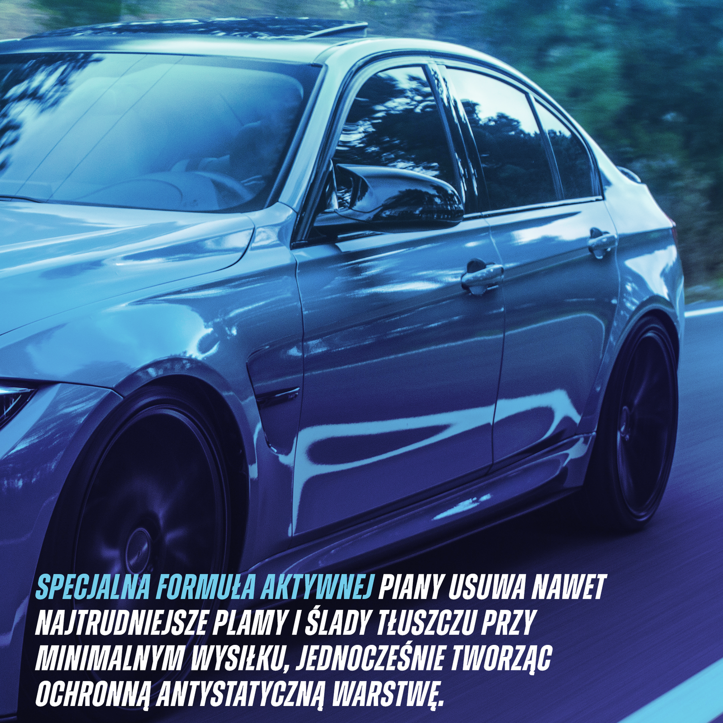 Outshine - Aktywna piana do krystalicznie czystego mycia szyb samochodowych