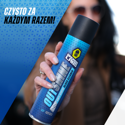 Outshine - Aktywna piana do krystalicznie czystego mycia szyb samochodowych